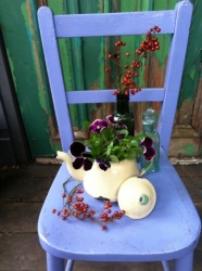 バックヤードにて